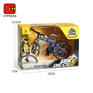Đồ chơi xe đạp gấp mini mô hình xe đạp leo núi hợp kim đúc tỷ lệ 1:8 bán buôn dành cho trẻ em - Product Image 6