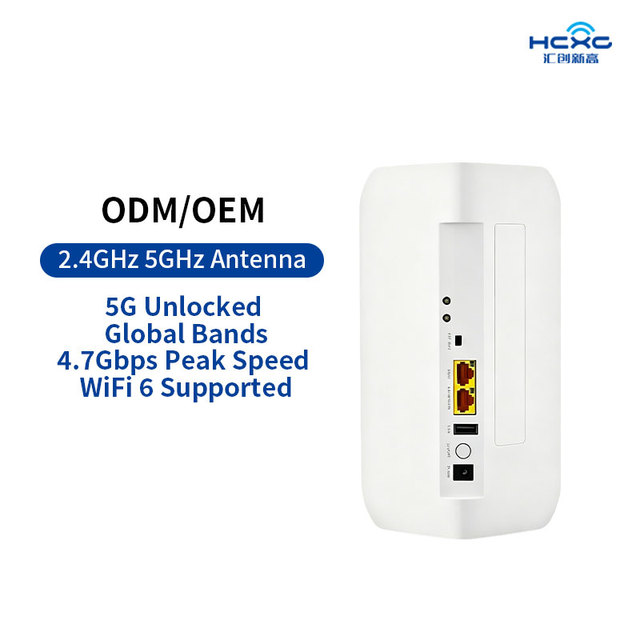 Indoor 5G Router 5G& 2.4G Antenna WIFI6+ Router Communication Sim Card Slot 5G WiFi6 Unlocked Zyxel NR5103EV2 5G SIM Router