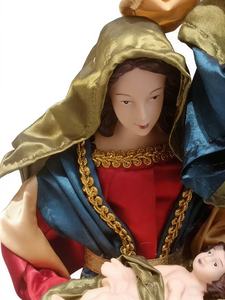 وصول جديد 2026: زينة عيد الميلاد المقدسة (المهد) 40 سم، مصنوعة من البلاستيك والألياف، من المصنع لديكور المنزل - Product Image 5