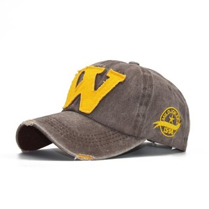 Venta al por mayor de algodón lavado Vintage inglés apliques bordados deportes <span class=keywords><strong>gorras</strong></span> de béisbol desgastadas papá <span class=keywords><strong>gorras</strong></span> para hombres sombreros de moda - Product Image 5
