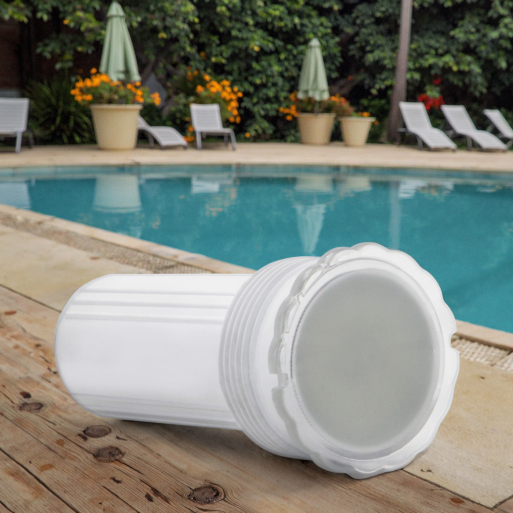 AC12V 12W RGB LED Pool Light 1.5 Inch Remote Control Underwater Light with PC Body IP68 Rated for Landscape and Liner Pools