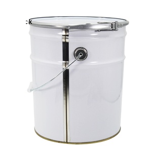 18 Liter 20 Liter Paint Metal Tin <b>Bucket</b> with Hoop Lid - Product Image 4