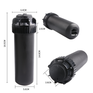 RAIN <span class=keywords><strong>LING</strong></span> Irrigatore a Rotore Pop-up Regolabile da 25~360 Gradi, 1/2 Pollice, in PP per Irrigazione Sotterranea di Giardini e Prati - Product Image 4