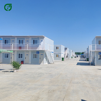 Assemblage de maisons modulaires préfabriquées en conteneur plat, de style moderne, portables détachables de 10 pieds 20 pieds