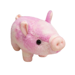 Linda Almohada de Peluche con Forma de Cerdo de Dibujos Animados, Rellena de Algodón PP, Regalo para Bodas - Product Image 5