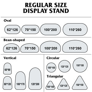 Bannière déroulante ovale <span class=keywords><strong>Andorre</strong></span> en tissu warp-knitted pour la publicité extérieure, promotion, tente extérieure - Product Image 2