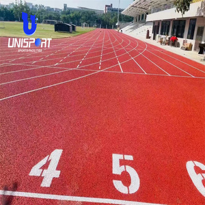 Piste de course en caoutchouc de 400m pour piste de course de stade ou tapis en caoutchouc produit d'herbe artificielle - Product Image 1