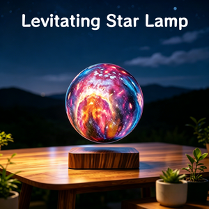 HCNT Magnetic Levitating Starry Sky Lamp 3D Printed LED <b>Night</b> <b>Light</b> for Home Decor & Gifts - Product Image 1