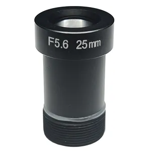 2/3" 25mm F5.6 Imaging System Lens High Resolution Measuring Devices Lens S Mount Fixed Focus FA Inspection Lens With IR Filter