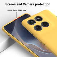 Notorola Edge 70 / Moto X70 Air 5G Warna Solid Silikon Cair Tahan Guncangan Pelindung Penuh Tanpa Penyangga Casing Ponsel (Hijau)