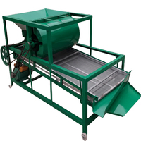 Machine de nettoyage des graines d'avoine, des graines de soja, des céréales / Nettoyage et tri des haricots de blé / Désherbeur de riz / Tamis vibrant