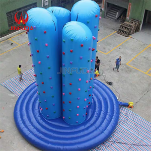 <span class=keywords><strong>Torre</strong></span> <span class=keywords><strong>de</strong></span> Escalada Inflable con Forma <span class=keywords><strong>de</strong></span> Cohete, Colores Brillantes, para Campamentos y Eventos Festivos - Product Image 1