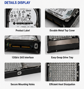 Untuk Huawei 02350CDV 02350KBT 02351SGB 1.2TB 10K RPM SAS 2.5" HDD untuk OceanStor 5600V3 5800V3 5600V5 5800V5 Storage Array - Product Image 2