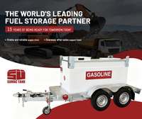 Station de carburant portable Sumac, réservoir de stockage d'essence et de diesel, réservoir mobile de transfert de carburant, réservoir en forme de cube UL ULC UN 1000L 2000L pour les États-Unis