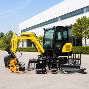 ENVÍO GRATUITO Mini Excavadora de 3.5 Toneladas, Excavadoras de 1.2T y 2.5T, Retroexcavadora Agrícola, Excavadora a Bajo Precio - Product Image 1