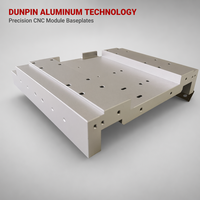 Piétement en aluminium usiné CNC de haute précision pour équipement d'automatisation des semi-conducteurs – Service de fraisage industriel de précision sur mesure