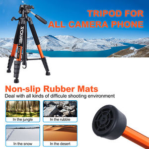 ZOMEI Q188 Mini trépied professionnel pour appareil photo et téléphone portable, 188 cm, aluminium, portable, pour la prise <span class=keywords><strong>de</strong></span> vue vidéo, Yiscaxia - Product Image 2