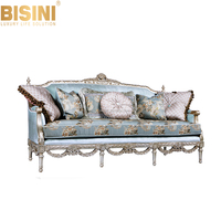 Canapé trois places en tissu Royal, Sofa de luxe, élégant, style rétro, pour la maison