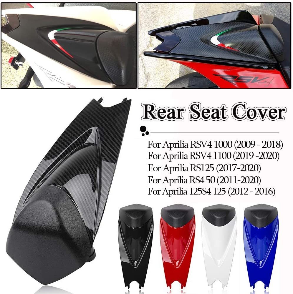 Housse Siège Passager Moto Antidérapante Triboseat – Compatible Aprilia RSV4 2009-2020 – Grip Ultra