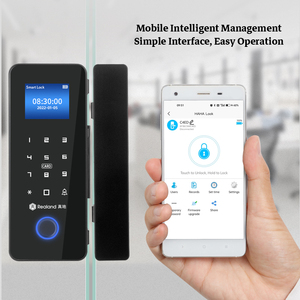 Cerradura de Puerta Biométrica Inteligente Electrónica de Seguridad ZDL2618 con Huella Dactilar, Aplicación, Contraseña y Tarjeta para Oficina, Cerradura Inteligente de Doble Cara ZDL2618 - Product Image 5