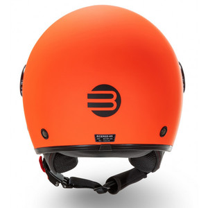Casco jet de doble visera Befast RAPID III en Matt Fluo Orange L - Product Image 5