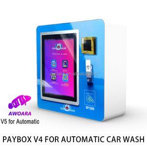 Hộp Thanh toán cho Máy rửa xe tự động hỗ trợ ngôn ngữ Tây Ban Nha và Bồ Đào Nha nhiều chương trình tiền mặt đồng xu thẻ tín dụng QR trả tiền - Product Image 4