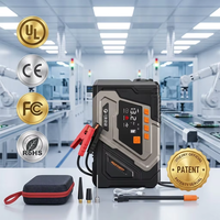 YILIE F1500 LiFePO4 Jump Starter dengan Pompa Udara 10800mAh 12V Penguat Baterai Mobil 25mm Pengisi Angin Ban Grosir Pabrik