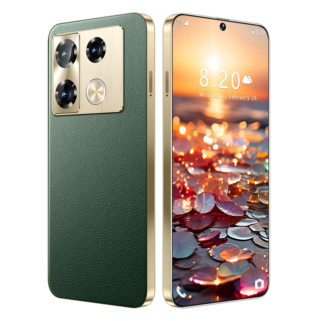 Metallic Frame Note40 Cellphones Mobile Phones Original Pro 7.3 Inch HD Screen  Dual Sim GSM Cellular 5G Smart Mobile Phones