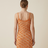 Robe pull maxi sans manches en coton ajouré pour femme, mélange viscose, tricot d'été
