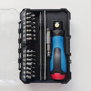 ชุดไขควงเลื่อยลูกสูบอเนกประสงค์ 33 ชิ้น ทำจากเหล็กอัลลอยด์ ระบบเมตริก สำหรับงาน DIY ในบ้าน - Product Image 3