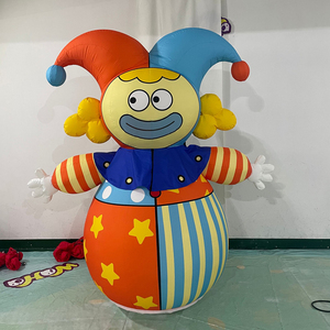 Modelo <span class=keywords><strong>de</strong></span> Payaso Inflable Gigante, Decoración Inflable con Temática <span class=keywords><strong>de</strong></span> <span class=keywords><strong>Circo</strong></span>, para Eventos <span class=keywords><strong>de</strong></span> Carnaval y Espectáculos Circenses al Aire Libre - Product Image 2