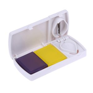 เครื่องตัดยาแบบพกพา 2 in 1 พร้อมกล่องเก็บยา 2 ช่อง - Product Image 1