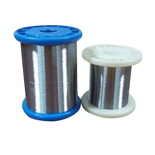 304 316L Spool Stainless Steel Fine Wire Stainless Spring Wire for Industrial Weaving