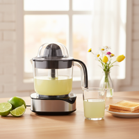 SHANGKAI Elektrische Citruspers 1,2L Capaciteit 2 Kegels Tweerichtingsdraai Waterdicht Spaans Huishoudelijk Citrusvruchtenpersapparaat