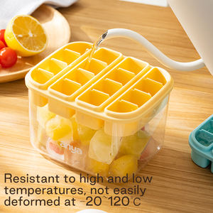 ANYA-<span class=keywords><strong>Bac</strong></span> à Glaçons Multicouche pour la Fabrication de Glaçons, Stockage et Conteneur de Glaçons en Plastique PET, 2 4 16 Grilles, Nouveau - Product Image 3