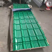 Fabricante chino suministra cartón corrugado galvanizado con esquema de color para construcción de cartón corrugado