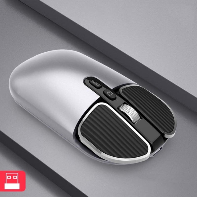 New Design 2.4G Dual Model M203 2.4Ghz 5 Buttons 1600DPI Wireless Optical Mouse Computer Notebook Office Home Silent Mouse