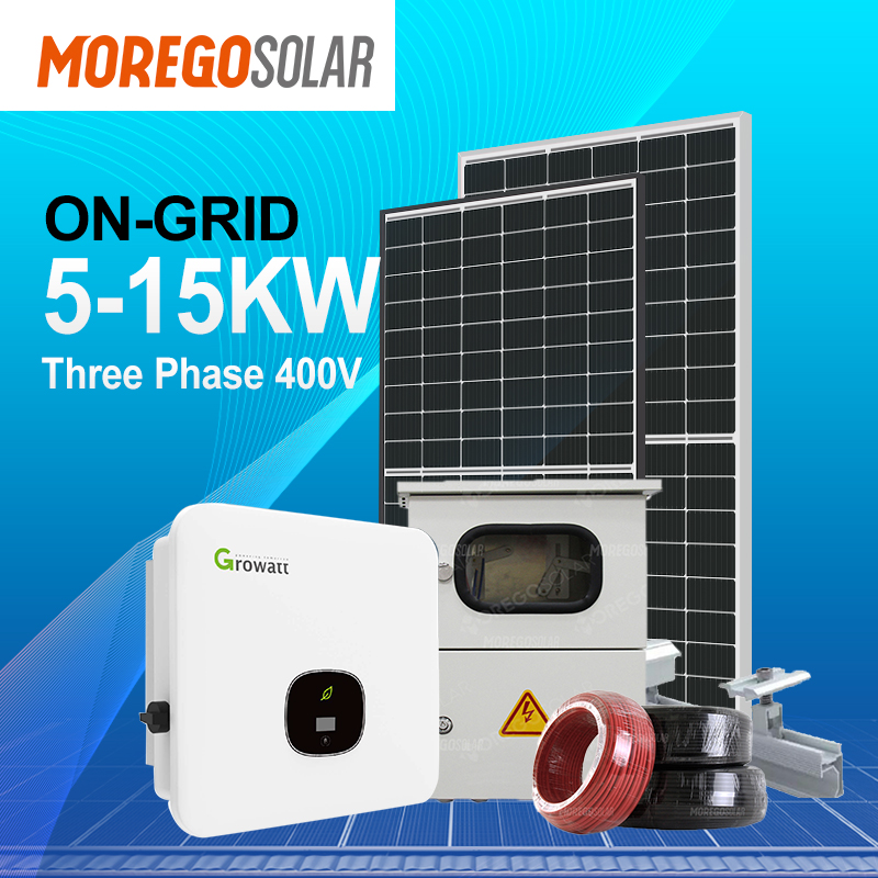 Система солнечных батарей Moregosolar 10 кВт на панели солнечных батарей 5 кВт 10 кВт по лучшей цене для домашнего использования