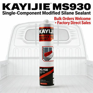 Sellador de Silicona de Curado Neutro Resistente al Agua y a las Grietas para la Construcción de Terrazas y Sellado de Materiales Decorativos para Exteriores - Product Image 3