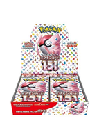 Caja de Sobres de Cartas Coleccionables TCG Serie SV2a 151 Japonesa, Cartas de Juego Coleccionables Scarlet & Violet, Cartas Raras AR SAR SR con Acabado Metálico