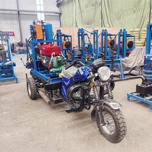 Perforatrice Mobile per Pozzi d'Acqua da 150m, Mini Macchina Perforatrice per Pozzi Artesiani con Piccolo Motore - Product Image 5