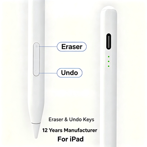 Stylet magnétique intelligent pour <span class=keywords><strong>Apple</strong></span> <span class=keywords><strong>iPad</strong></span> Pencil 2ème génération, stylet pour tablette <span class=keywords><strong>iPad</strong></span> Pro, écran tactile avec fonction de retraitement des touches de capture <span class=keywords><strong>d</strong></span>'écran - Product Image 2