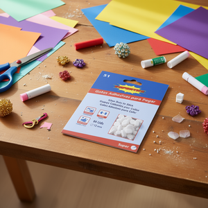 Punti di colla 12 mm 64 pezzi Adesivo multiuso per lavori manuali - Product Image 1