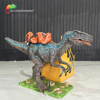 Réplique de squelette de dinosaure, dinosaure simulé pour parc à thème, os de dinosaure