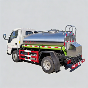 Camión Cisterna de Acero Inoxidable para Agua Potable y <span class=keywords><strong>Leche</strong></span>, 4X2, 8m3, Buen Precio - Product Image 6