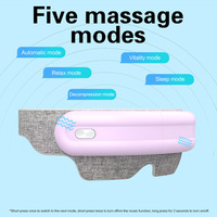 Luftdruckvibration digitales Augenmassage-Gerät mit Wärmekompression sichtbare Augenpflege-Maske mit Musik