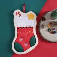Christmas Novelty Coral Fleece Hand Towels (Hanging) Thickened Absorbent Wholesale for Decoration
