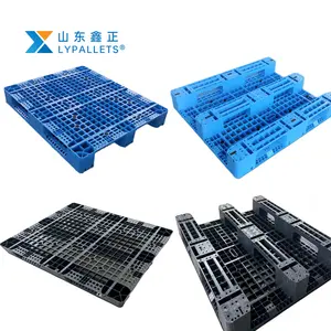 Wholesale Forklift Plastic Pallet 1400x1200 Logistics Warehouse Stacking Thickened Big Plastic Pallet Price