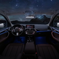 17 source lumineuse illuminé voiture LED lumière ambiante pour BMW X3 2018-2021