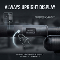 Chronograph with Integrated Silence | Air Accessory | Accurate Velocity Meter & Adjustable Silence for Hunting & Competition